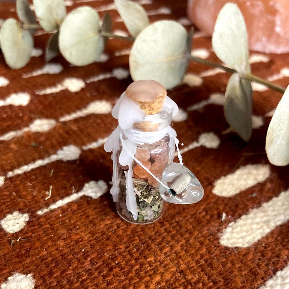 ☽ Mini Healing Spell Jar ☽